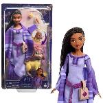 Coffret Asha Voyage - Mattel - HPX25 - Poupee mannequin Disney - Fille - 3 ans+