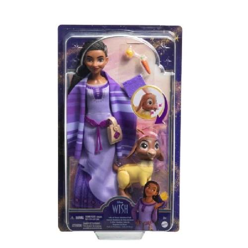 Poupee Coffret Asha Voyage - Mattel - HPX25 - Poupée mannequin Disney - Fille - 3 ans+
