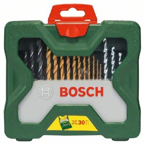 Accessoire - Consommable Machine Outil Coffret d'accessoires pour le percage et le vissage X-Line -30 pcs- - BOSCH