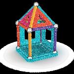 Jeu D'assemblage - Jeu De Construction - Jeu De Manipulation Coffret de construction - GEOMAG - Glitter Panels - 35 pieces - Magnetique - Plastique recycle