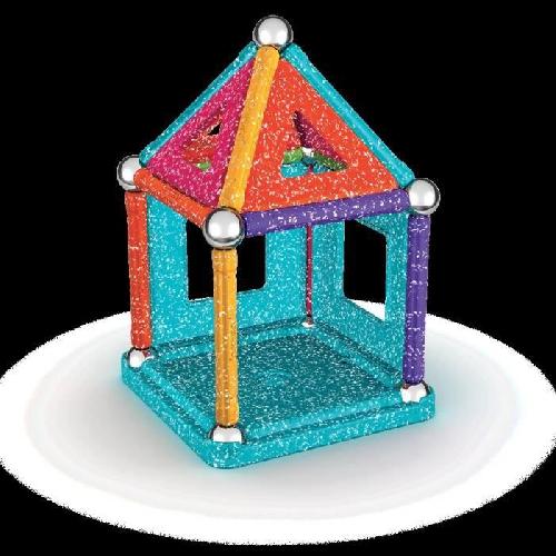 Jeu D'assemblage - Jeu De Construction - Jeu De Manipulation Coffret de construction - GEOMAG - Glitter Panels - 35 pieces - Magnetique - Plastique recycle