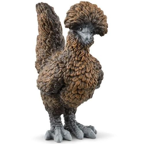 Figurine Miniature - Personnage Miniature Coffret de Figurines Poules - Ferme Jouet et Grange de 3 Pieces avec Figurines Poules. Pour Garçons et Filles - Jouet 3 ans -