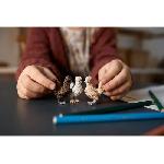 Figurine Miniature - Personnage Miniature Coffret de Figurines Poules - Ferme Jouet et Grange de 3 Pieces avec Figurines Poules. Pour Garçons et Filles - Jouet 3 ans -