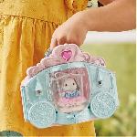 Figurine Miniature - Personnage Miniature Coffret de Jeu - SYLVANIAN FAMILIES - Dressing de Princesse - Carrosse et Fille Lapin Neige