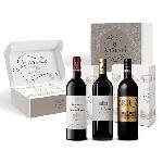Vin Rouge Coffret Découverte Vins de Margaux : Confidences de Prieuré Lichine - Le Kid d'Arsac - Brio de Cantenac Brown