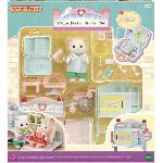 Figurine Miniature - Personnage Miniature Coffret Docteur du Village - Sylvanian Families - Modele 5705 - Accessoires Inclus