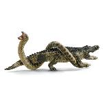 Figurine Miniature - Personnage Miniature Coffret Duel Aligator/Anaconda. figurines animaux sauvages. Schleich 42559 Wild Life. Pour enfant des 3 ans