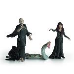 Figurine Miniature - Personnage Miniature Coffret figurines Voldemort. Nagini et Bellatrix. Schleich 42684 Harry Potter. Pour enfant des 6 ans