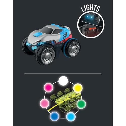 Vehicule Pour Circuit Miniature Coffret FleXtreme Neon - Voiture exclusive incluse - Compatible avec tous les accessoires FleXtreme - Des 4 ans