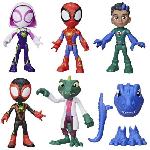 Figurine Miniature - Personnage Miniature Coffret Héros dinosaures et Lizard. 5 figurines. jouet de super-héros préscolaire. a partir de 3 ans. Spidey et ses Amis