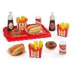 Dinette - Cuisine Coffret hot dog - ECOIFFIER - 2423 - Un menu digne d'un fast-food