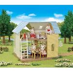 Figurine Miniature - Personnage Miniature Coffret Le cottage au toit bleu - SYLVANIAN FAMILIES - 5671 - Pour Enfant de 5 ans et plus - Mobilier inclus