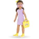 Poupee Coffret Luna Shopping COROLLE GIRLS - poupée mannequin - 6 accessoires - 28 cm - des 4 ans