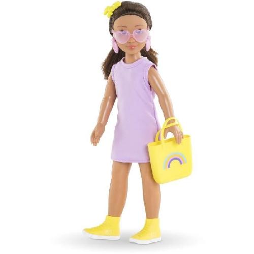 Poupee Coffret Luna Shopping COROLLE GIRLS - poupée mannequin - 6 accessoires - 28 cm - des 4 ans