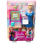 Poupee Coffret Maîtresse d'école - Barbie - Poupée Mannequin - 3 ans et +