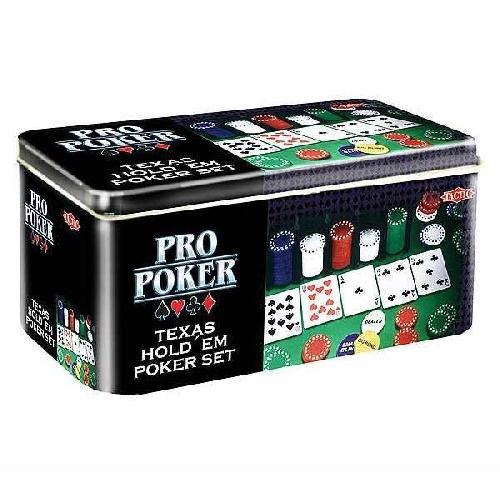 Malette - Coffret Poker Coffret Métal Propoker - TACTIC - Jeu de carte - Mixte - 60 min - A partir de 11 ans