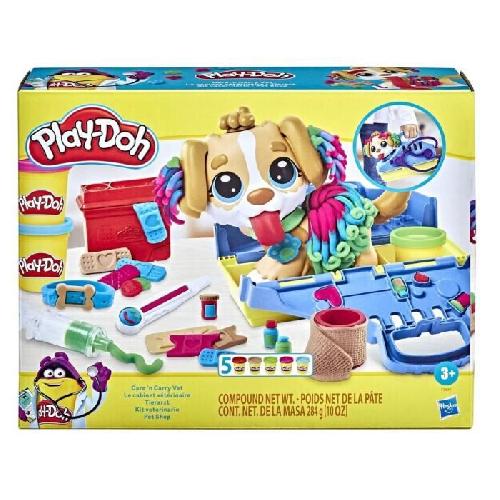 Jeu De Pate A Modeler Coffret Play-Doh Le cabinet vétérinaire avec chien et 10 outils - Les classiques