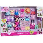 Poupee Coffret poupée - DISNEY MINNIE MOUSE - Coffret Fashion - Poupée Minnie 15 cm. 25 pieces de mode et accessoires