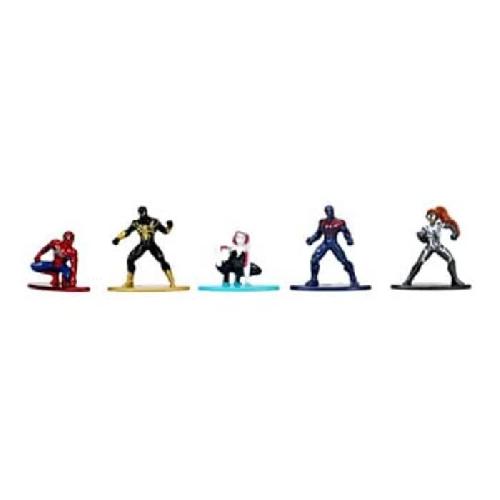 Figurine Miniature - Personnage Miniature Coffret Spiderman - SIMBA.DICKIE.GROUP - 18 figurines 4cm en métal - Multicolore - Blanc - Enfant