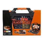 Accessoire - Consommable Machine Outil Coffret Vissage Percage BLACK+DECKER A7231-XJ - 76 Accessoires Forets. Douilles. Embouts