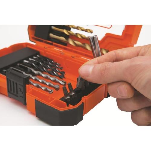 Accessoire - Consommable Machine Outil Coffret Vissage Percage BLACK+DECKER A7235-XJ - 27 Accessoires