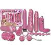 Coffrets de Sextoys Coffret Candy Vibro - Boule de geisha - Oeuf vibrant - et Autres plaisirs rose