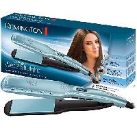 Coiffure Lisseur - REMINGTON - Wet2Straight S7350 - Plaques larges - Soins a l'huile d'argan et Vitamine E