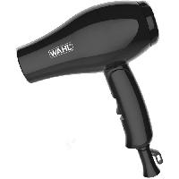 Coiffure Seche-cheveux de voyage - WAHL - TRAVEL HAIR DRYER - 1000 W - 2 vitesses - Noir