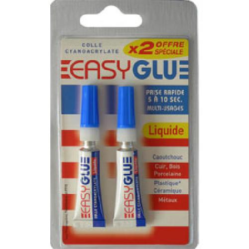 Colle - Silicone - Pate a joint Colle EASY GLU 2x3g