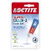 Colle - Pate De Fixation - Scellement Chimique Colle cyanocrylate - LOCTITE - SUPERGLUE-3P - Pure Gel - Tube 2g