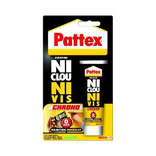 Colle - Pate De Fixation - Scellement Chimique Colle PATTEX Ni clou Ni vis 52g