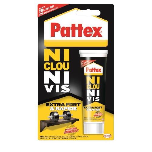 Colle - Pate De Fixation - Scellement Chimique Colle PATTEX Ni clou Ni vis 52g