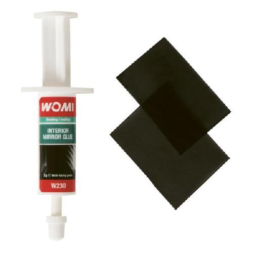 Colle - Silicone - Pate a joint Colle Retroviseur Interieur 2g Blanc W230 - Womi