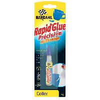 Colle - Silicone - Pate a joint 4x Rapid Glue - Prise rapide 3 secondes - Haute resistance - 5 g