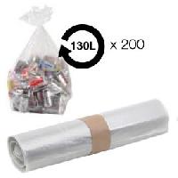 Collecte Des Dechets Sacs poubelle transparent 130L 38 microns BD -carton de 200-