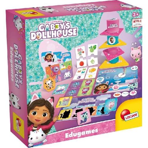 Jeu D'apprentissage Collection éducative - LISCIANI - Gabby's Dollhouse - Jeux variés - Logique et imagination - Theme maison de poupée