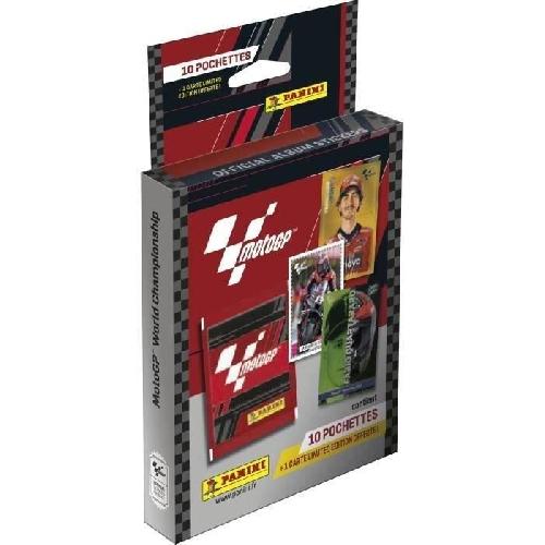Jeu De Stickers Collection MOTO GP 2023 - Blister 10 pochettes + carte édition limitée PANINI