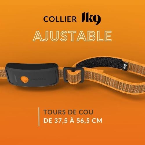 Chasse - Pistage - Reperage Collier GPS pour chien - WEENECT Chien XT - Antenne XL - Etanche - Collier Julius-K9 - Fonctionne avec abonnement - Orange