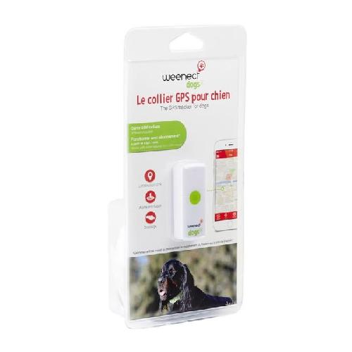 Kit Securite - Protection Collier GPS pour chien ? Weenect Dogs 2 - Suivi GPS en temps reel. Sans limite de distance. Plus petit modele du marche
