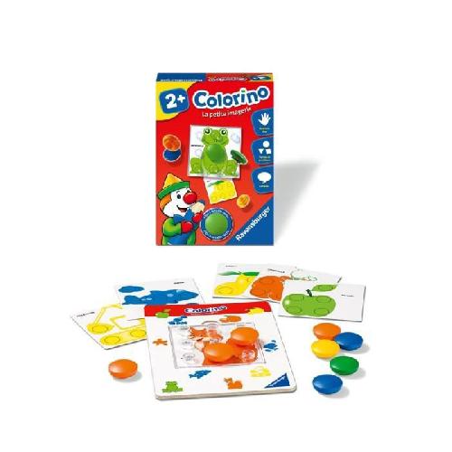 Jeu D'apprentissage Colorino La petite imagerie - Jeu éducatif - Apprentissage des couleurs - Activités créatives enfant - Ravensburger - Des 2 ans