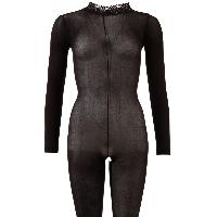 Combinaisons Combinaison Nylon ouverte Noire Taille S-M