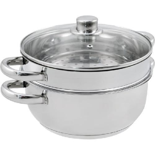 Cuit Vapeur Combiné vapeur BAUMALU - 24 cm - 2 corps