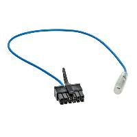 Commande au volant de Roger Cable lead compatible avec autoradio Kenwood V2 et interface commande au volant - bleu