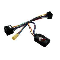 Commande au volant Universelle Interface Commande au volant DC1U compatible avec Dacia Duster Sandero 08-13 Mini-ISO Universelle -cd