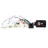 Commande au volant Universelle Interface Commande au volant KI10 compatible avec Kia ap15 Centrale seule