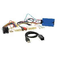 Commandes au Volant Interface Commande volant NS009 compatible avec Qashqai Pulsar X-Trail ap14