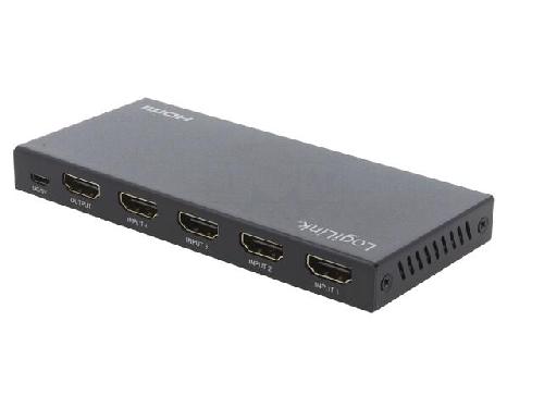 Cable - Connectique Pour Peripherique Commutateur HDCP 2.2.HDMI 2.0 HDMI femelle x4 noir