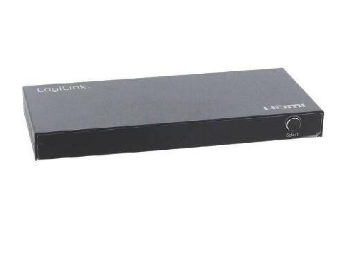 Cable - Connectique Pour Peripherique Commutateur HDCP 2.2.HDMI 2.0 HDMI femelle x4 noir