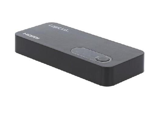 Cable - Connectique Pour Peripherique Commutateur HDCP 2.3.HDMI 2.1 femelle x2 HDMI male noir