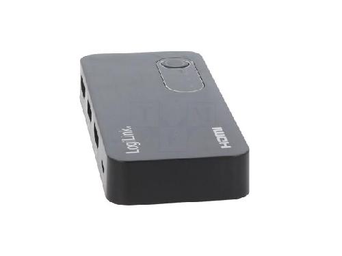 Cable - Connectique Pour Peripherique Commutateur HDCP 2.3.HDMI 2.1 femelle x2 HDMI male noir